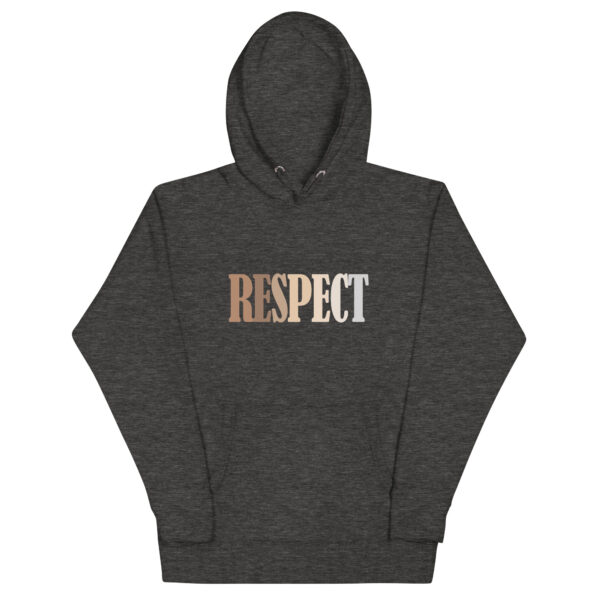 Respect Design Unisex Hoodie - Charcoal Heather