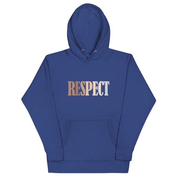 Respect Design Unisex Hoodie - Team Royal