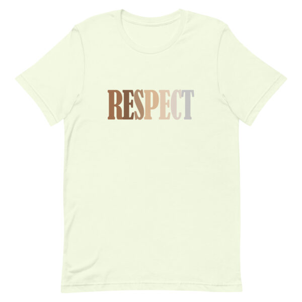 Respect Anti-Racist Unisex t-shirt - Citron