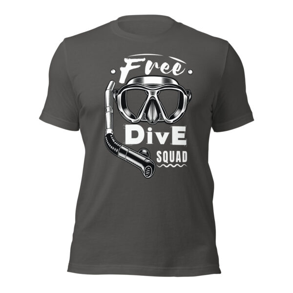 Free Dive Squad Vintage Classic T-Shirt - Asphalt