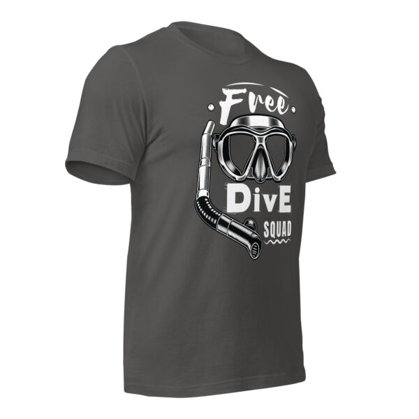 Free Dive Squad Vintage Classic T-Shirt - Asphalt Right